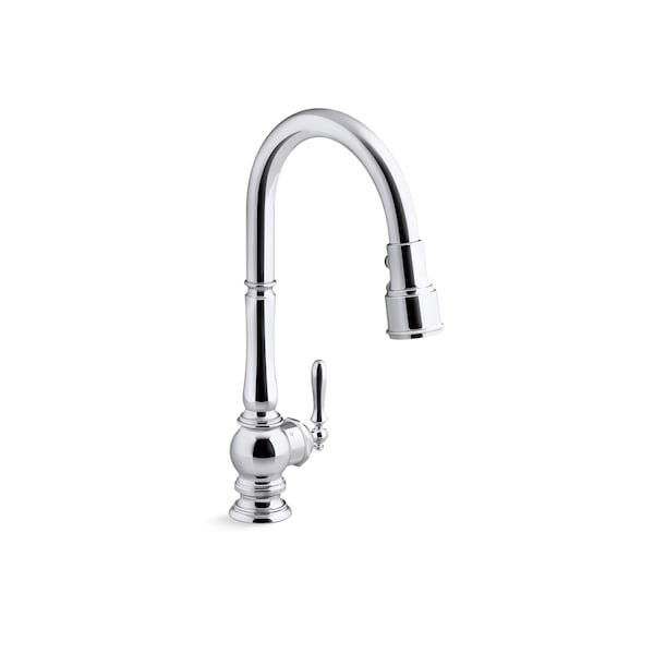 Kohler 2.81 in Mount, 1 Hole Kitchen Faucet 29709-WB-CP - main